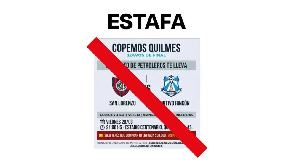 El partido está previsto para el viernes 20 de marzo a las 21:15 en el Estadio Centenario de Quilmes, pero no hay ninguna promoción de viaje