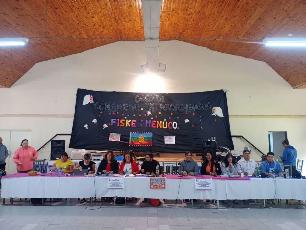 La resolución fue adoptada durante el congreso realizado en la seccional de Fiske Menuco.
