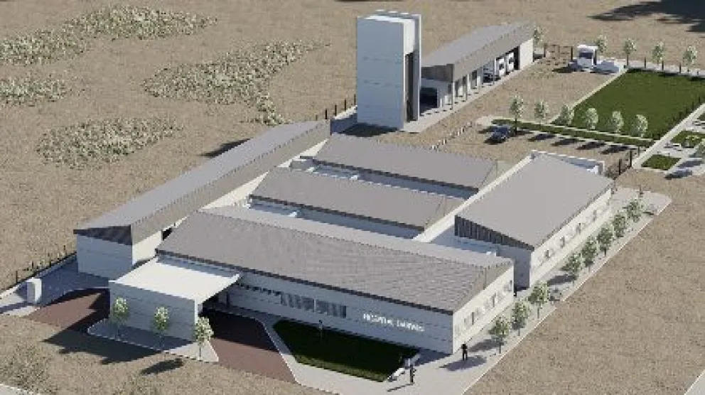 Se adjudicó la construcción del nuevo Hospital de DarwinCrédito: Gobierno de Río Negro