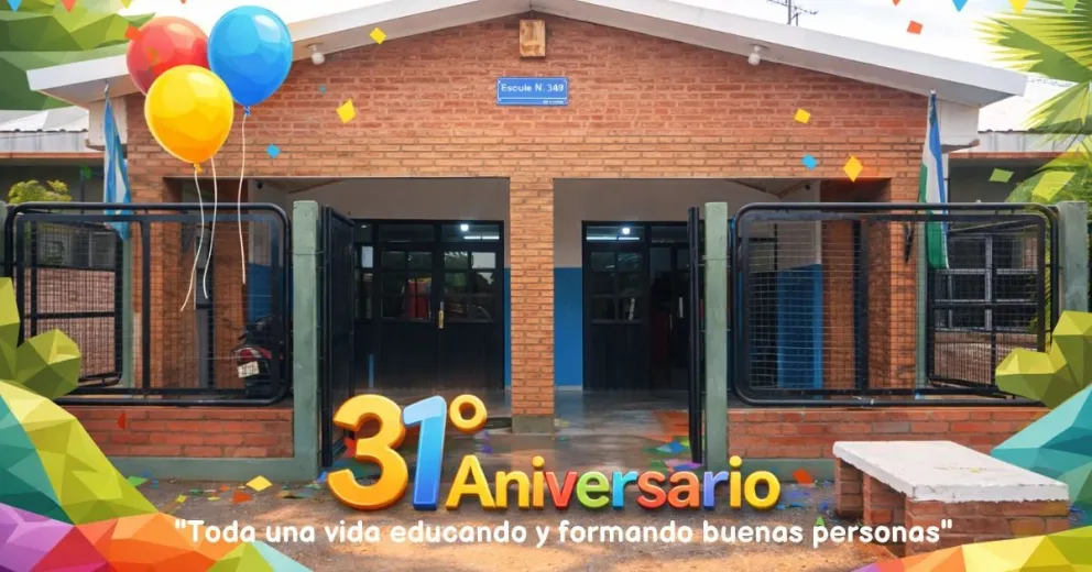 La Escuela 345 celebra un nuevo aniversario con actividades especiales y el acompañamiento de toda su comunidad educativa
