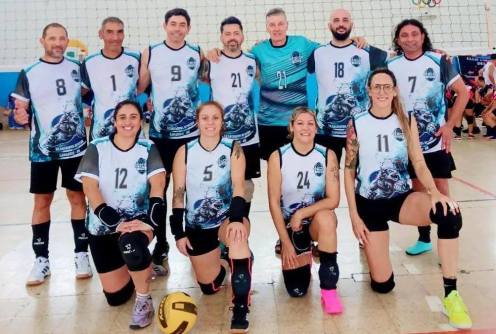 Además del triple campeonato, jugadores de la institución también se destacaron en categoría +68 integrando otro equipo campeón.