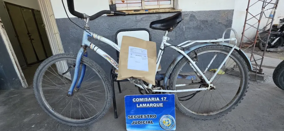 El teléfono sustraído fue hallado durante un allanamiento realizado en una vivienda de calle Belgrano