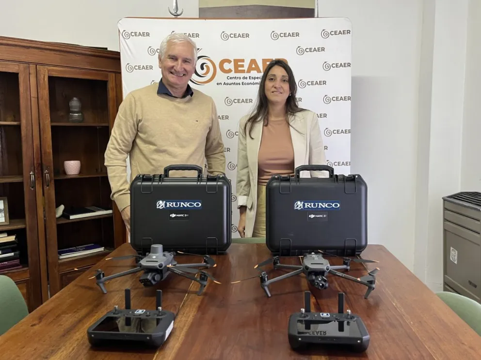 El CEAER impulsa una jornada abierta para conocer el uso de drones en la producción agropecuaria.