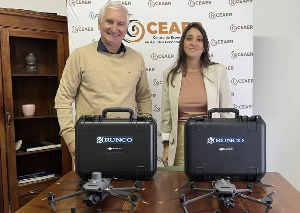 El CEAER incorporó drones de última generación para potenciar la formación técnica de sus estudiantes.