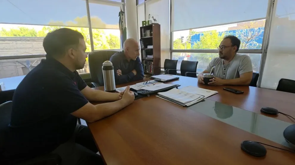 La Provincia y el Municipio de Chimpay consolidan una agenda de obras