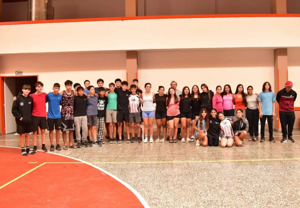 Palistas de la región entrenan en Luis Beltrán en una nueva concentración del CTF Sur.