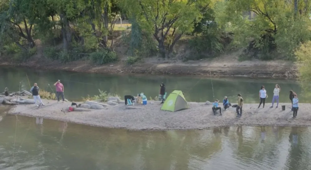 La Isla 92 fue escenario de un concurso de pesca récord, con 184 participantes y un gran marco de público.