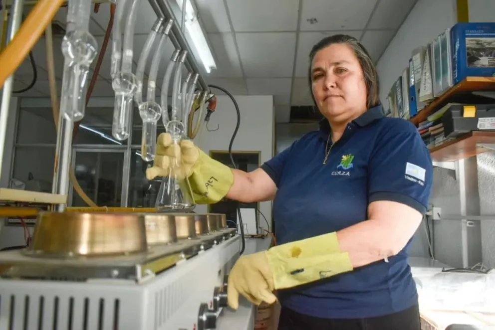 Lucrecia Aviles es la directora del Lacar - Fotos Vanesa Schwemmler.