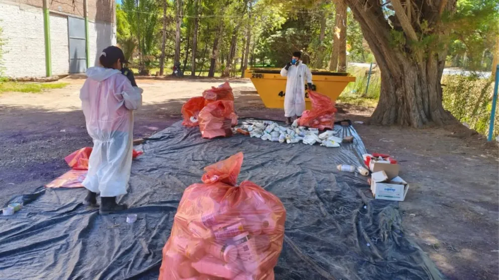 En 2025 se recuperaron más de 25 mil kilos de envases vacíos de fitosanitarios.