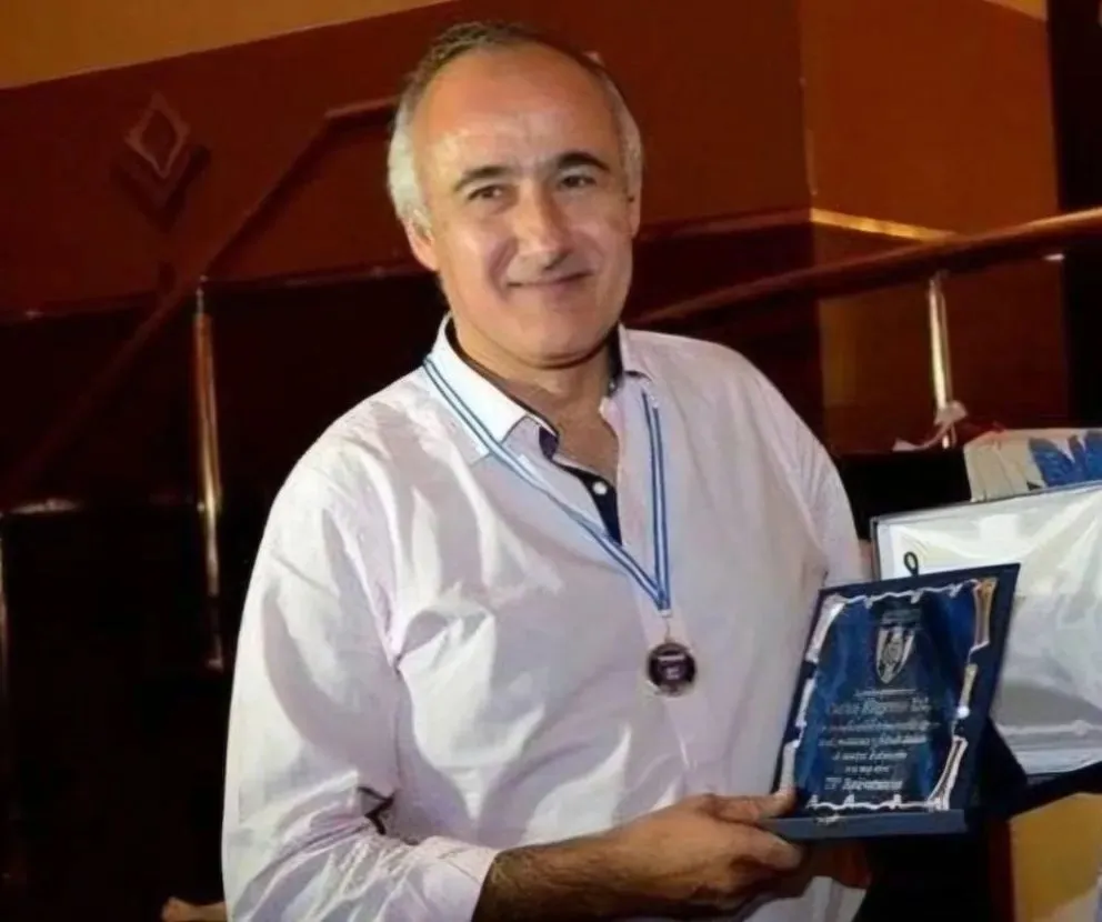 Vecino emprendedor y solidario de nuestra ciudad, convencido de devolver algo de lo que la ciudad le brindó. Foto: gentileza.