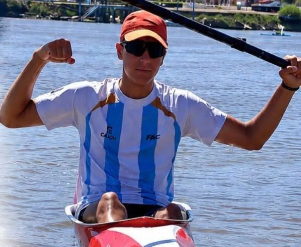 Bautista Yunes busca reunir fondos para representar a la Argentina en el Olympic Hopes 2026 en Eslovaquia. Foto: gentileza.