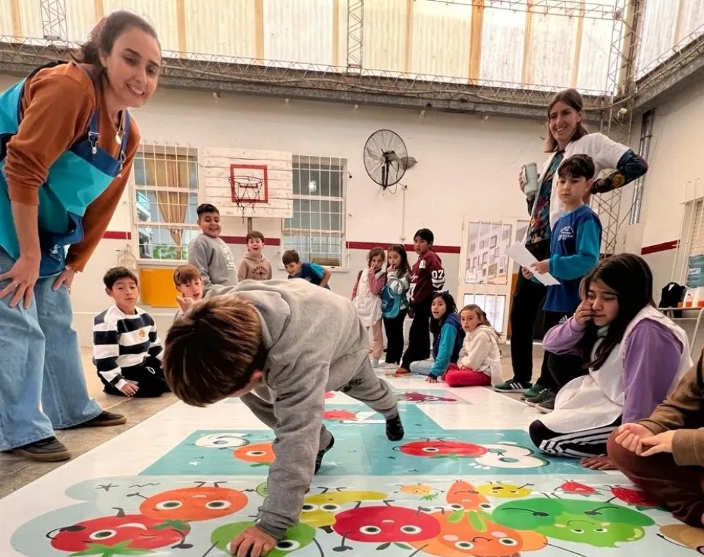 Las jornadas se realizaron en establecimientos educativos de Luis Beltrán y Choele Choel con actividades orientadas a promover hábitos alimentarios saludables. Fotos: Consejo Escolar Choele Choel.