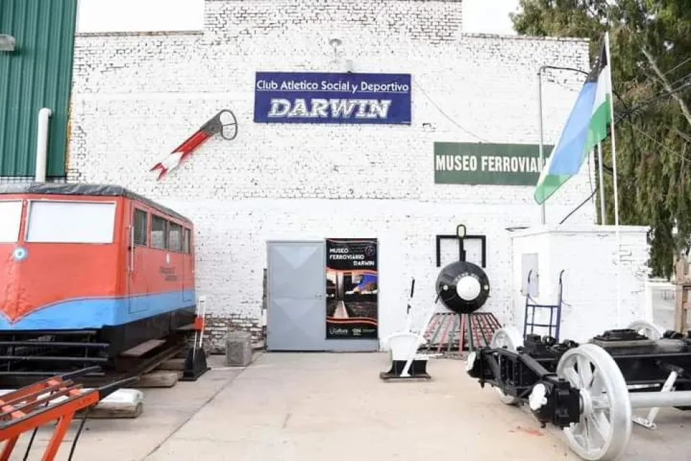 El Museo Ferroviario de Darwin realizará actividades especiales y visitas guiadas para celebrar el Día Internacional de los Museos junto a la comunidad. Foto: archivo.
