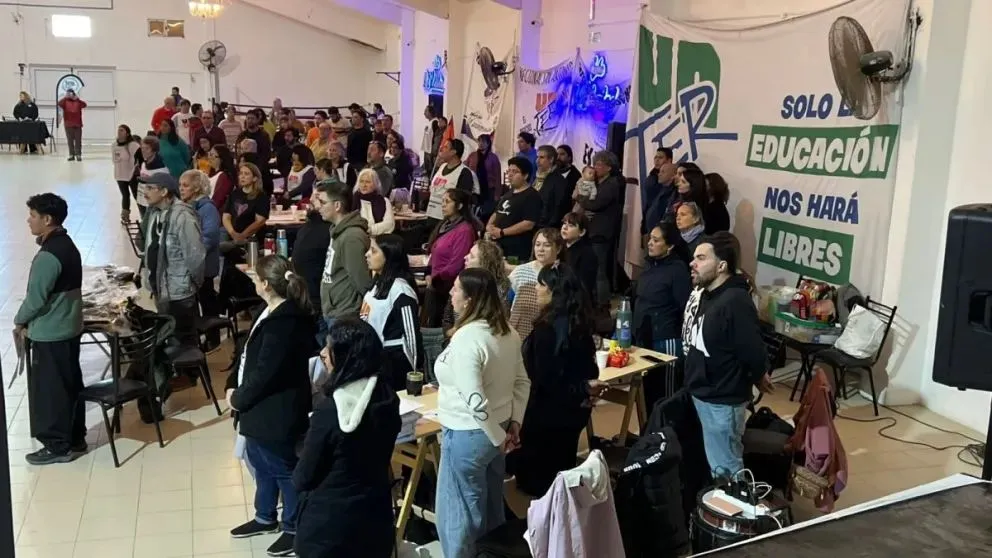 Docentes rechazaron la oferta salarial y piden urgente convocatoria a paritaria. Foto: Unter CDC.