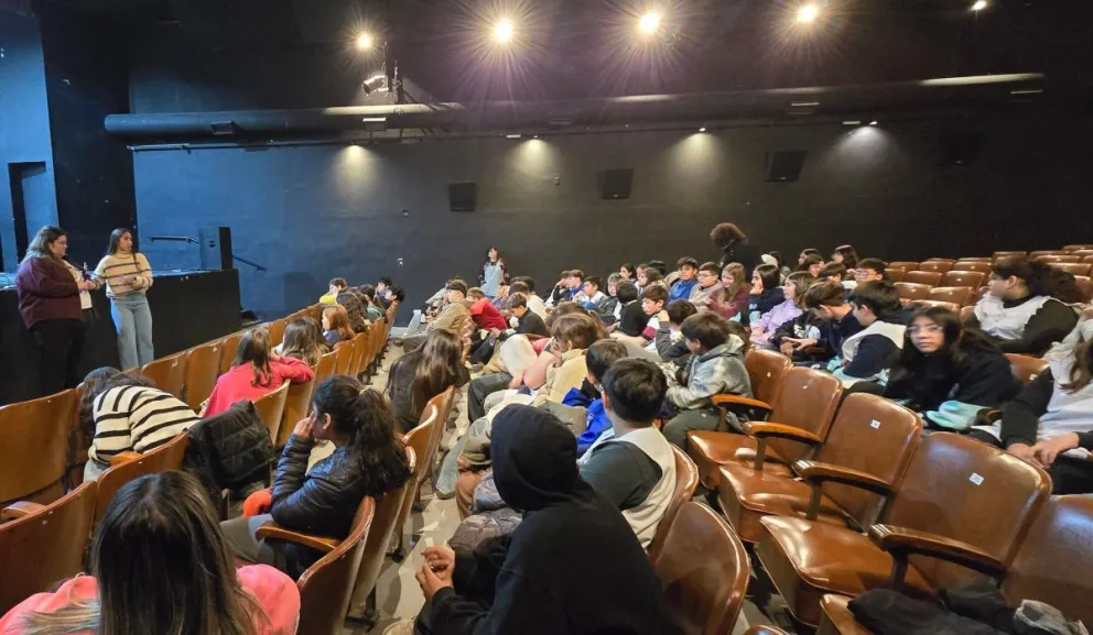 Los talleres estuvieron destinados a estudiantes de 4º a 7º grado y promovieron el diálogo, la escucha y el cuidado emocional. Foto: Consejo Escolar Choele Choel.