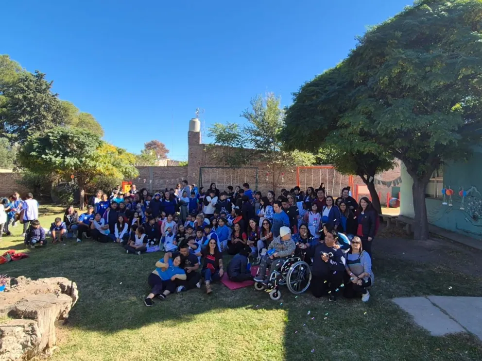 La jornada inclusiva del programa “Gestos” se desarrollará esta tarde en el Club Darwin con participación de instituciones de todo el Valle Medio. Foto: gentileza.