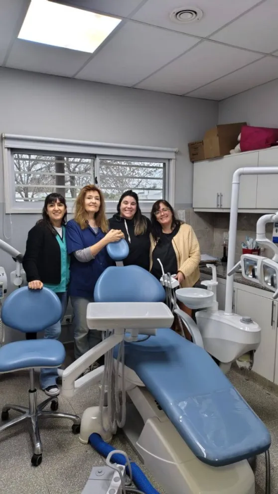 El nuevo sillón odontológico fue adquirido con fondos propios del Hospital de Choele Choel y reemplaza a un equipo que estuvo en funcionamiento durante cerca de 20 años. Foto: Hospital Choele Choel.