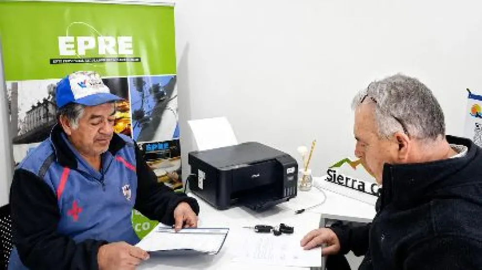 El EPRE se acercó a comunidades de la provincia para atender consultas y reclamos.Crédito: Gobierno de Río Negro