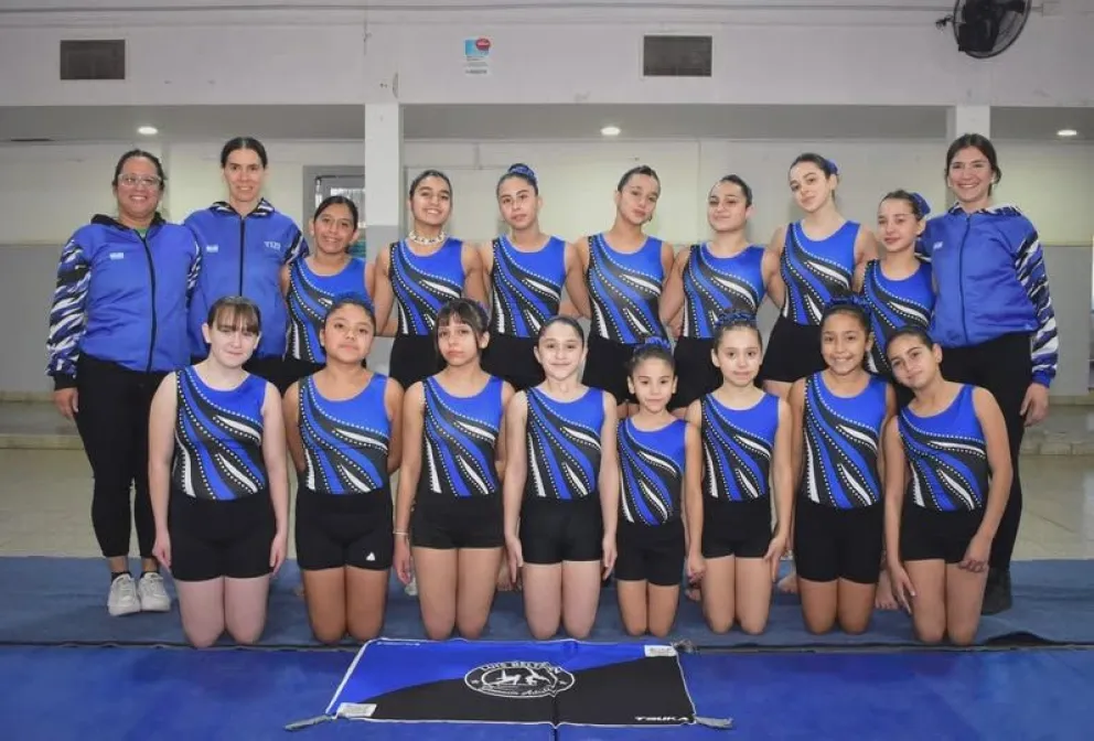 Quince gimnastas de la Escuela Municipal de Gimnasia Deportiva de Luis Beltrán competirán en el 1° Torneo Provincial de Gimnasia Artística Femenina que se desarrollará en Cipolletti. Foto: Municipio Luis Beltrán.