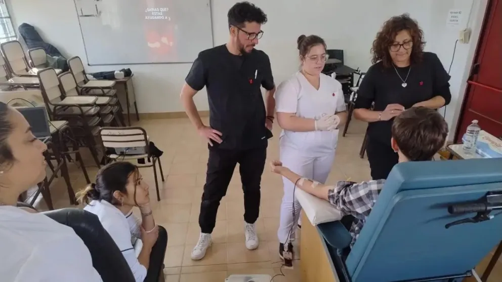 La cartera sanitaria resalta la importancia de donar sangre de manera voluntaria y habitual.
Crédito: Gobierno de Río Negro