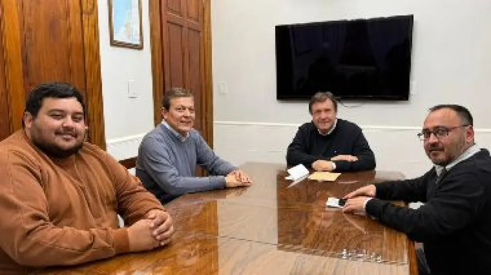 Provincia y Municipio avanzan en obras estratégicas para Chimpay.Crédito: Gobierno de Río Negro