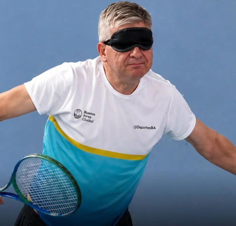 El Torneo Nacional de Tenis para Ciegos reunirá en Luis Beltrán a cerca de 80 deportistas de diferentes provincias y otorgará puntos para el ranking argentino de la disciplina. Foto: gentileza.