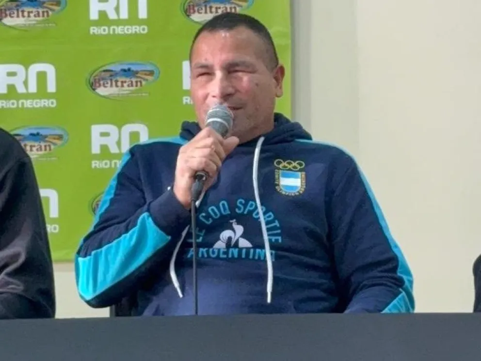 Silvio Velo disputará el Nacional de Tenis para Ciegos en Luis Beltrán y el lunes compartirá una charla motivacional abierta a la comunidad. Foto: Agustín García - 7 en Punto.