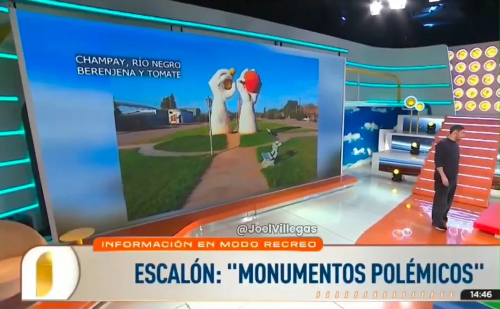 Foto: Captura del momento televisivo. 
