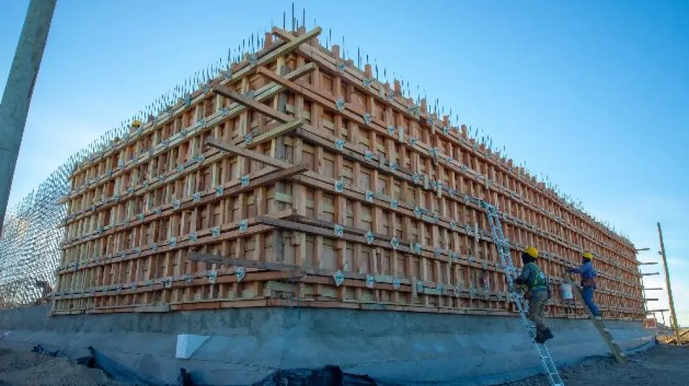 Avanza la obra que beneficiará a más de 100.000 personas Crédito: Gobierno de Río Negro