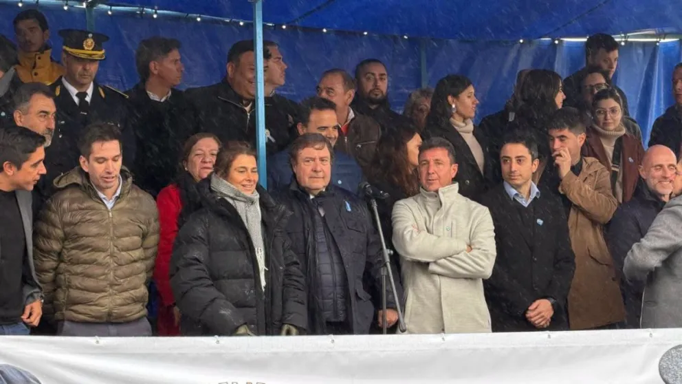Ayer se llevó a cabo el acto central con autoridades provinciales y locales. Foto: 7 en Punto. 