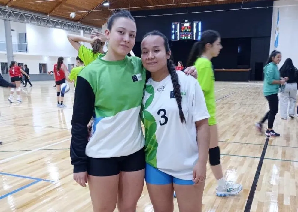 Los ocho jugadores beltranenses continúan su preparación con la Preselección Rionegrina Sub 18 de cara a los Juegos Binacionales de la Araucanía. Foto: Municipio Luis Beltrán.