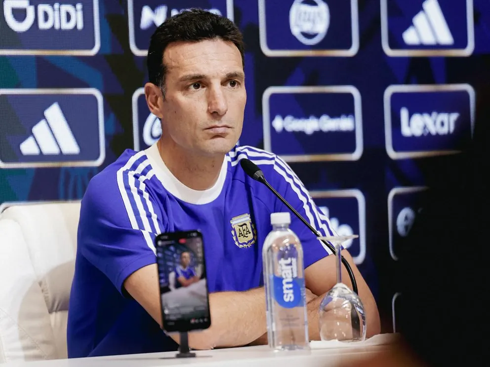 Lionel Scaloni habló en la previa de la semifinal frente a Inglaterra. Foto: AFA.