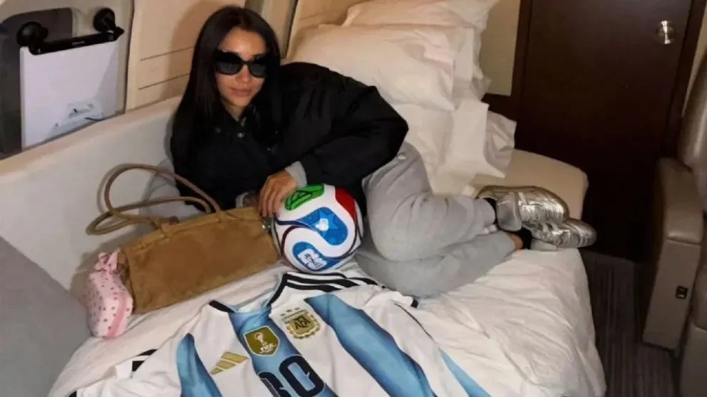 La imagen que compartió la cantante en sus redes sociales.