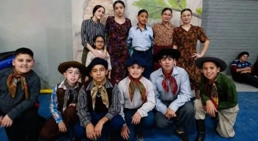El Ballet Peumayén obtuvo cinco primeros puestos en el Selectivo Nacional de Malambo Femenino y representará a Río Negro en la instancia nacional que se realizará en octubre en Tanti, Córdoba. Foto: gentileza.
