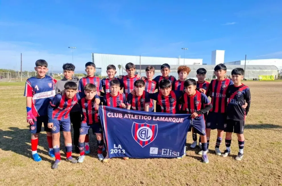 El Torneo de Invierno del Club Atlético Lamarque reúne a las categorías formativas y a las escuelitas con el objetivo de sumar competencia. Foto: archivo.