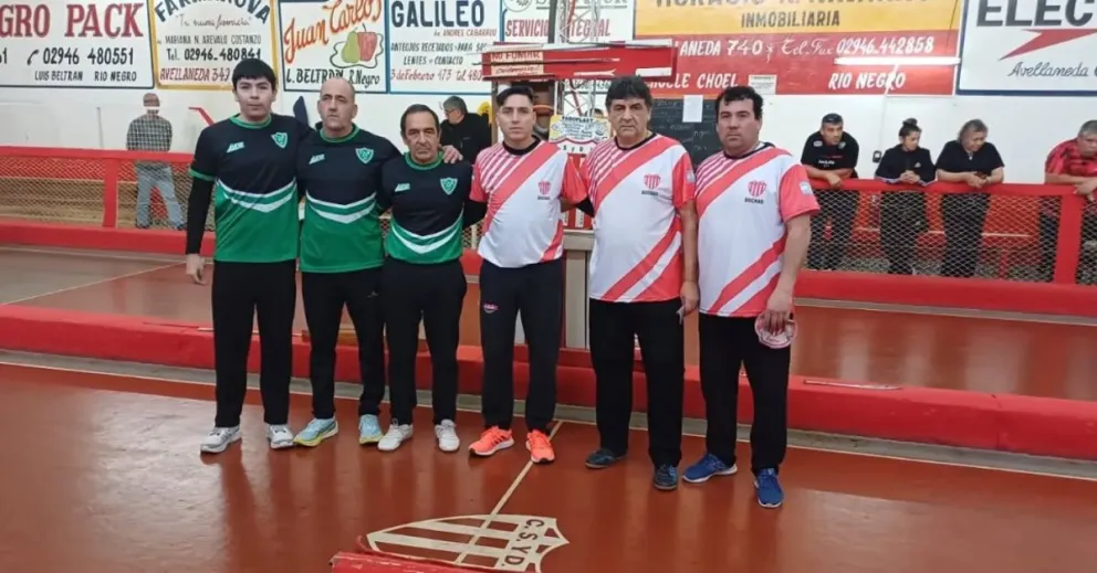 El Club Social y Deportivo Luis Beltrán representará a Río Negro en el Campeonato Argentino de Clubes Campeones de Bochas, que se disputará en septiembre en Venado Tuerto. Foto: gentileza.