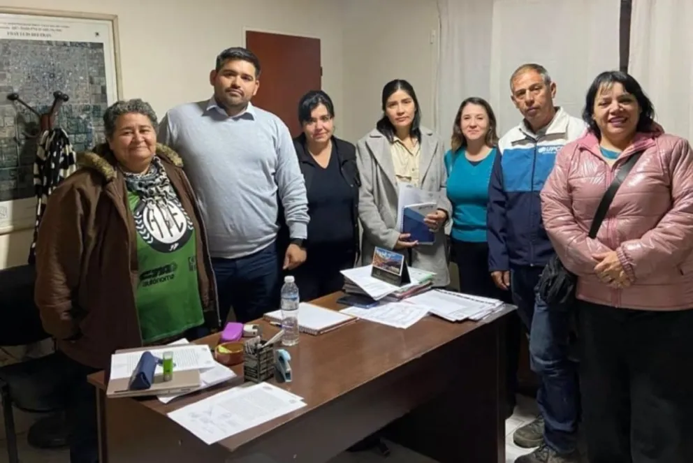 ATE y el Municipio de Luis Beltrán acordaron un aumento del 3,5% sobre el sueldo básico y volverán a reunirse el 18 de agosto para continuar las negociaciones salariales. Foto: gentileza.