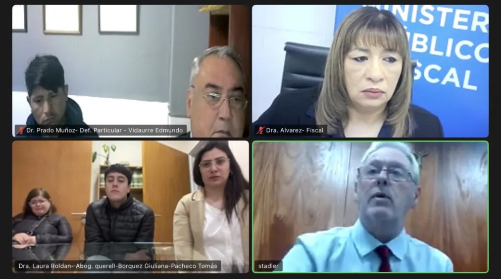 La audiencia se llevó a cabo mediante Zoom. Captura: 7 en Punto. 