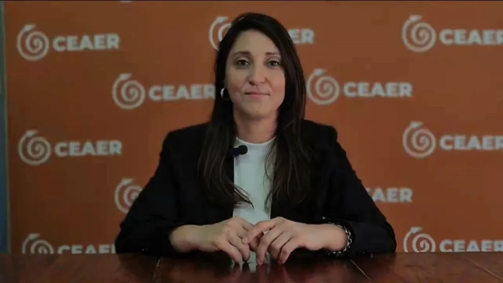 Valeria Zoratti, directora del CEAER, dialogó en exclusiva con 7 en Punto durante la Feria de Carreras de Luis Beltrán. Fotos: Agustín García / 7 en Punto.