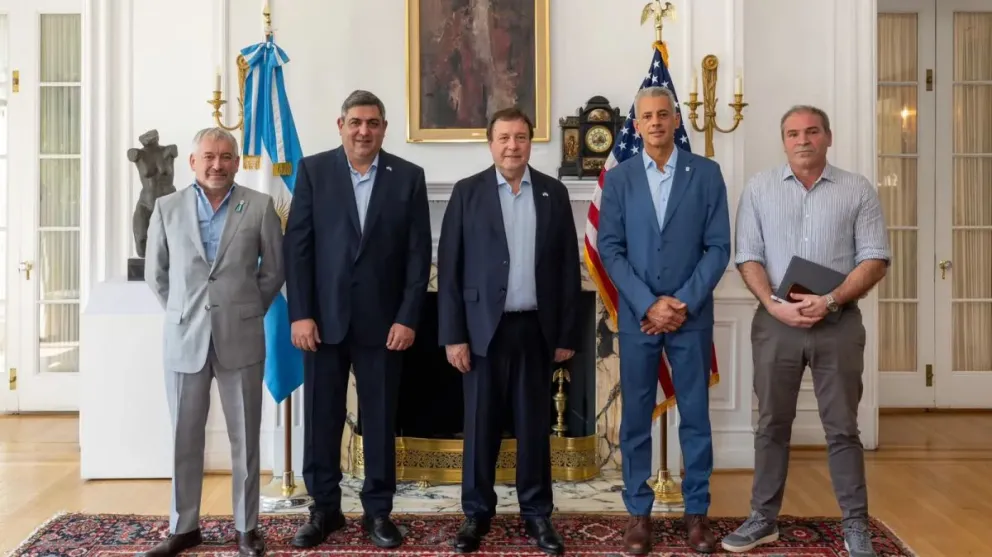 Comitiva provincial en Washington
Crédito: Gobierno de Río Negro