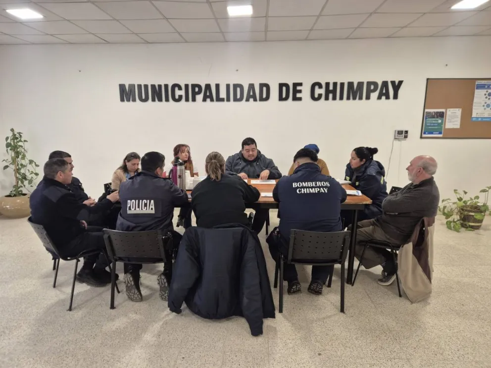 Representantes de distintas instituciones participaron de la reunión operativa para coordinar el dispositivo de seguridad de la peregrinación. Foto: gentileza.