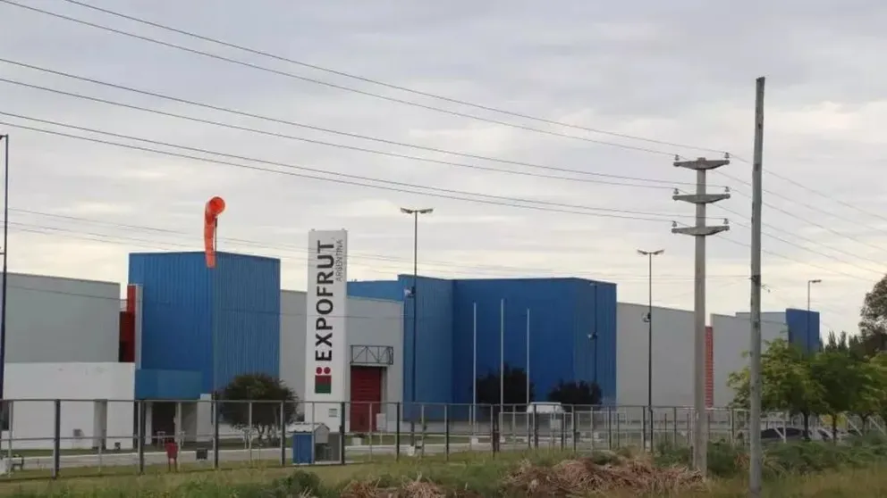 El complejo productivo de Lamarque podría volver a tener actividad de la mano de Global Fresh, con la posibilidad de generar entre 150 y 200 puestos de trabajo permanentes. Foto: gentileza.
