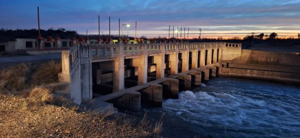 El DPA comenzó el llenado progresivo de los canales de riego de Río Negro. Foto: gentileza.