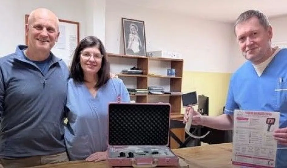 El Hospital “José Alberto Cibanal” incorporó un videolaringoscopio para fortalecer la atención de pacientes críticos y casos de vía aérea difícil. Foto: gentileza.
