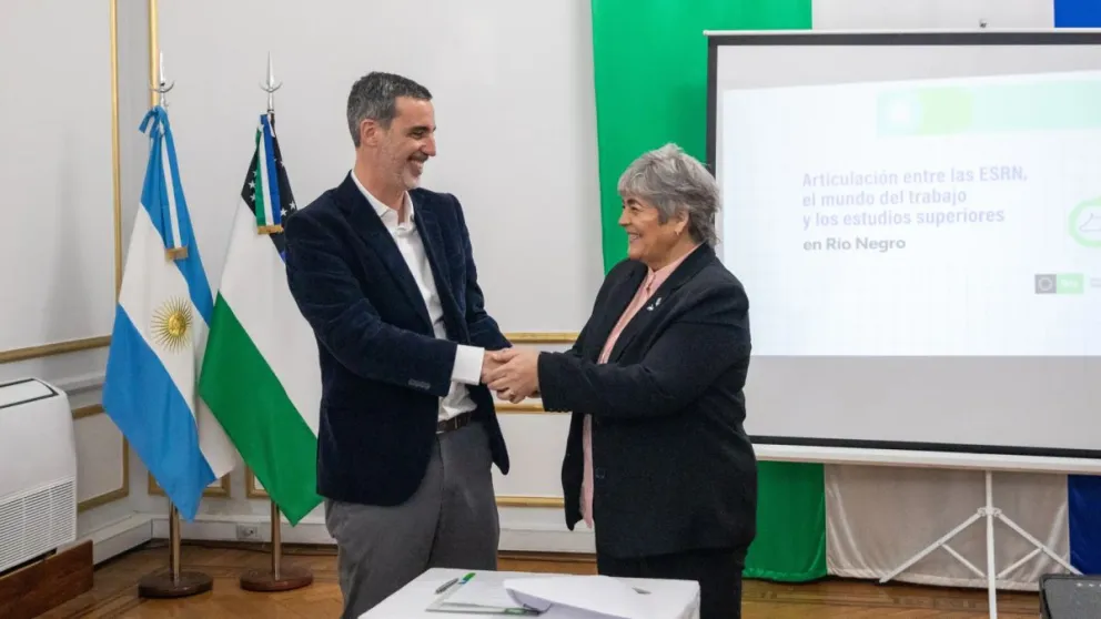 La Provincia refuerza su compromiso con la educación y sus articulaciones
Crédito: Gobierno de Río Negro / Ezequiel Floridia