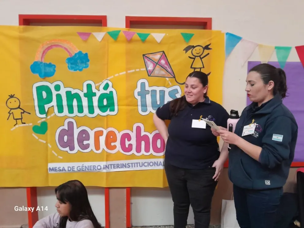 La Comisaría de la Familia participó del Día de las Infancias con juegos y actividades destinadas a promover el conocimiento y ejercicio de los derechos de niños, niñas y adolescentes. Foto: gentileza.