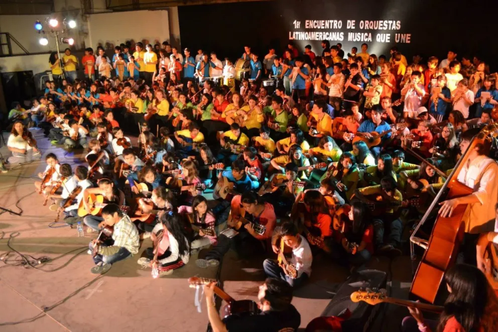 La Orquesta Andina “Espíritu Andino” de Lamarque será anfitriona de un encuentro que reunirá a cinco orquestas de Río Negro y Chubut entre el 18 y el 20 de septiembre. Foto: gentileza.