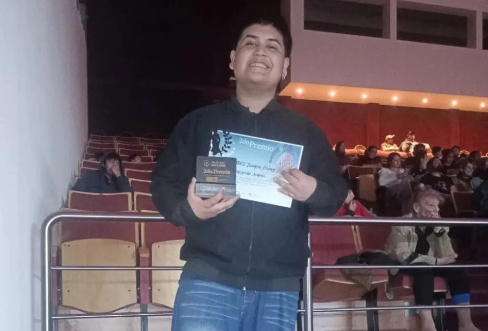 Eluney Juárez obtuvo el segundo premio en Solista de Malambo Juvenil durante el Pre Laborde provincial y continúa creciendo en su trayectoria dentro de las danzas tradicionales. Foto: gentileza.