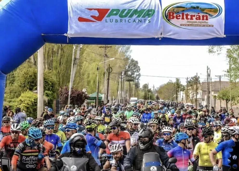 La quinta Vuelta a Beltrán recorrerá caminos rurales, senderos y sectores cercanos a canales y al río, con una distancia de hasta 60 kilómetros para los competidores. Foto: gentileza.