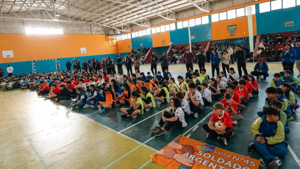 Los Juegos Rionegrinos en busca de su final pronvicial.
Crédito: Gobierno de Rio Negro